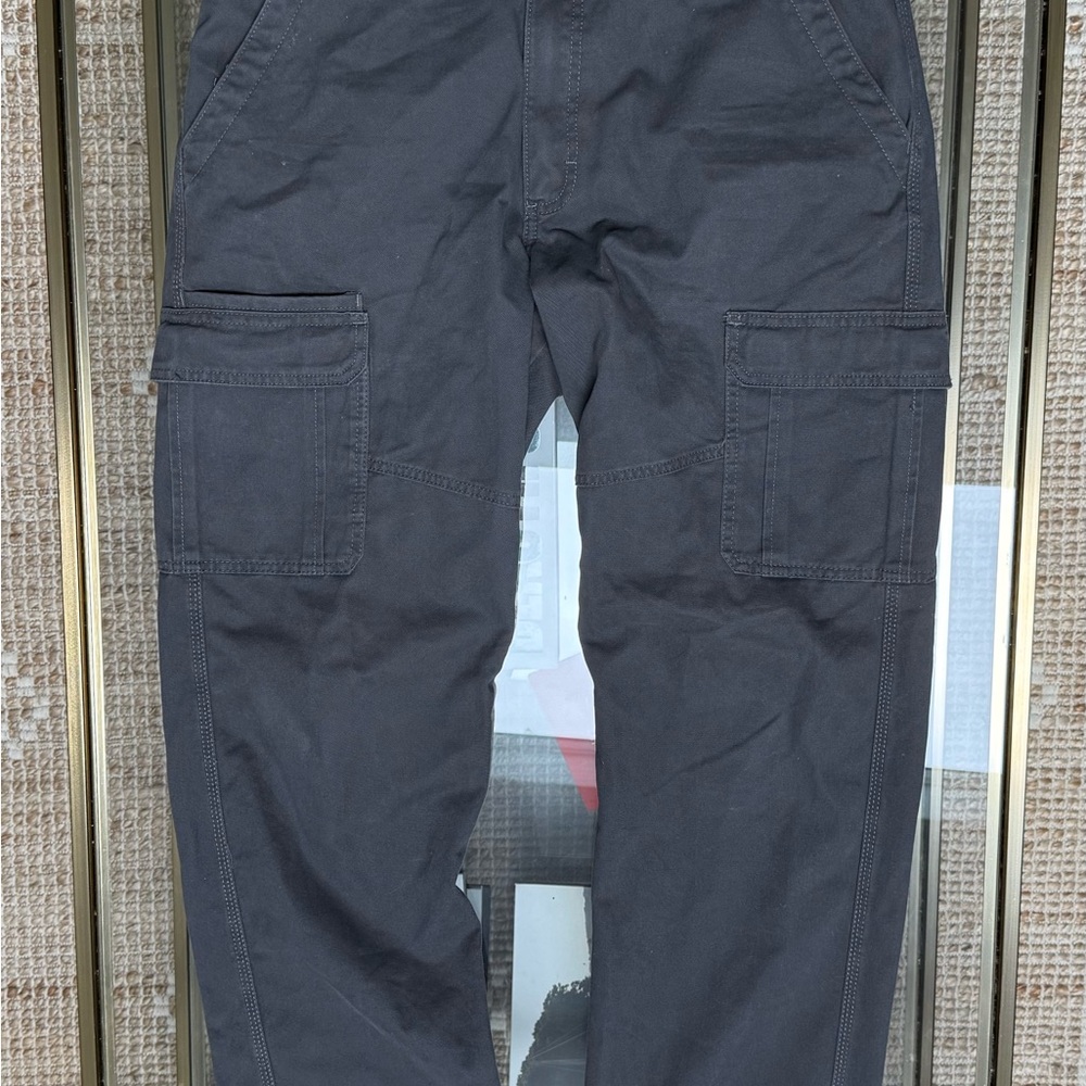 Men's Wrangler Black Cargo Pants